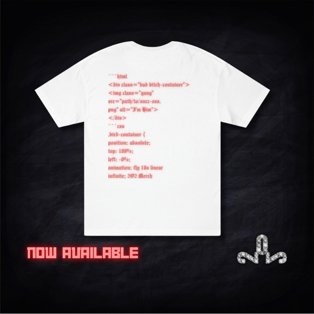 2O2 Merch HIM Source Code Heavy T-Shirt - Picture 2 of 6